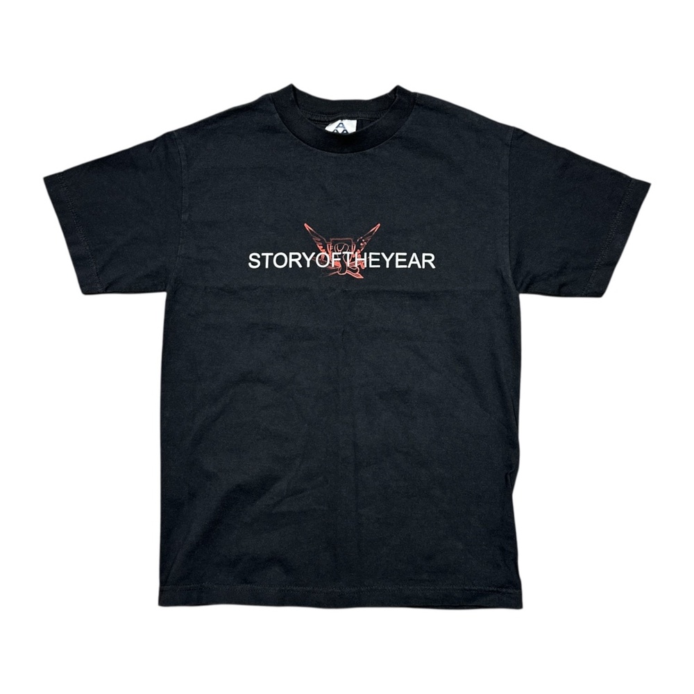 Vintage Y2K Story of the Year Band 2000s Punk Hardcore Music T Shirt Mens Small